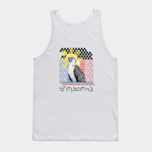 Philippine Eagle / Baybayin word Mindanaw (Mindanao) Tank Top